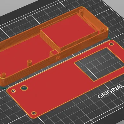 Vỏ maixBar cho maix dock v1 hình dạng thanh dài