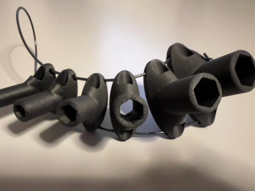 Cờ lê ngón tay điều chỉnh với lỗ 8mm cho độ bám tốt hơn - Image 1