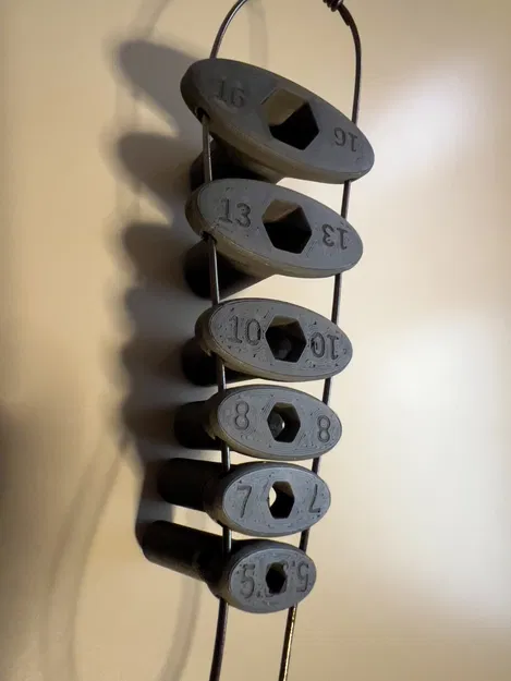 Cờ lê ngón tay điều chỉnh với lỗ 8mm cho độ bám tốt hơn - Image 2