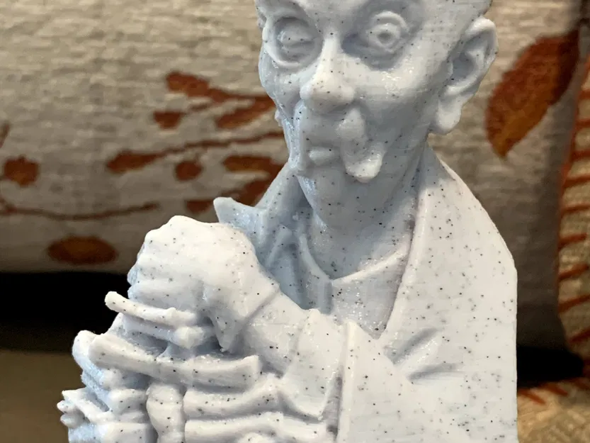 Tượng bán thân Uncle Jacob tại Biệt thự Ma quái Disney - Image 4