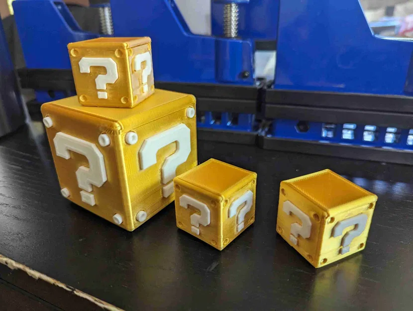 Hộp câu hỏi Mario với nắp trượt và giá đỡ cartridge Switch - Image 1