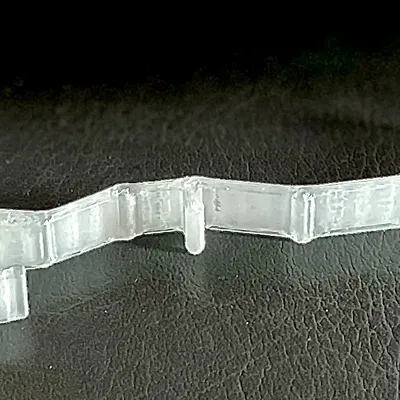 Kẹp valance nhựa trong cho rèm cửa "Blinds Unlimited