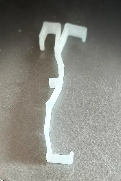 Kẹp valance nhựa trong cho rèm cửa "Blinds Unlimited - Image 3