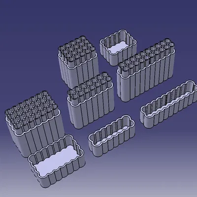 Hộp thuốc lá tự cuốn bằng vật liệu ASA và TPU