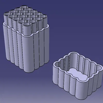 Hộp thuốc lá tự cuốn bằng vật liệu ASA và TPU