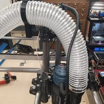 Giá đỡ ống hút chân không cho MPCNC Primo trên trục Z