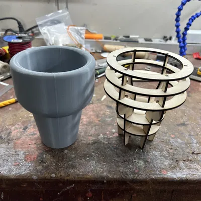 Bộ chuyển đổi cốc cho xe ô tô đựng chai Nalgen 1 lít