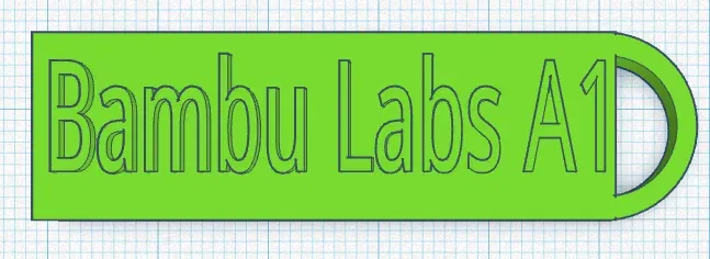 **Móc chìa khóa Bambu Labs độc đáo** - Image 1