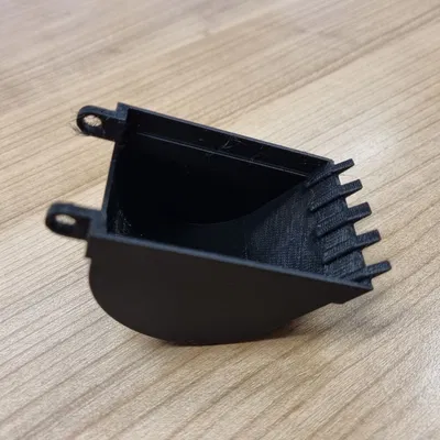 Xô xúc đất cho mô hình xe xúc đào trẻ em