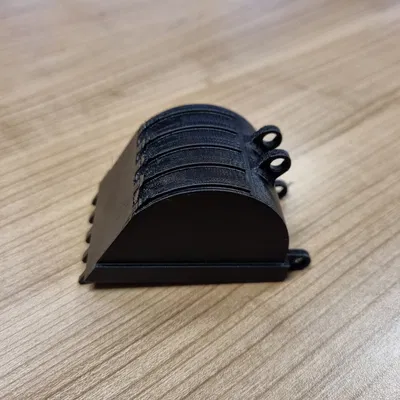 Xô xúc đất cho mô hình xe xúc đào trẻ em