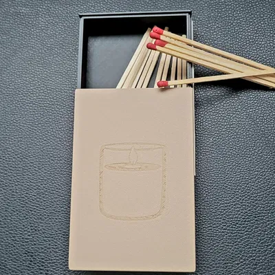 Hộp diêm có nắp kéo cho diêm lớn và nhỏ