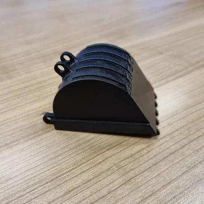 Xô xúc đất cho mô hình xe xúc đào trẻ em