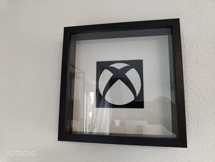 Nghệ thuật logo XBOX ONE cho khung SANNAHED của IKEA - Image 1