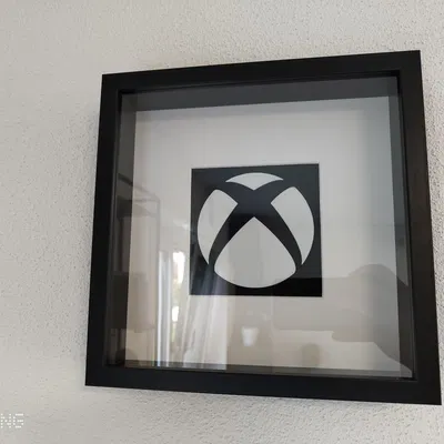 Nghệ thuật logo XBOX ONE cho khung SANNAHED của IKEA