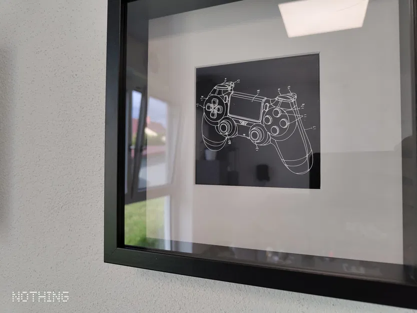 Bản vẽ bằng sáng chế tay cầm PLAYSTATION 4 cho khung SANNAHED củ... - Image 1