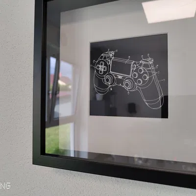 Bản vẽ bằng sáng chế tay cầm PLAYSTATION 4 cho khung SANNAHED củ...