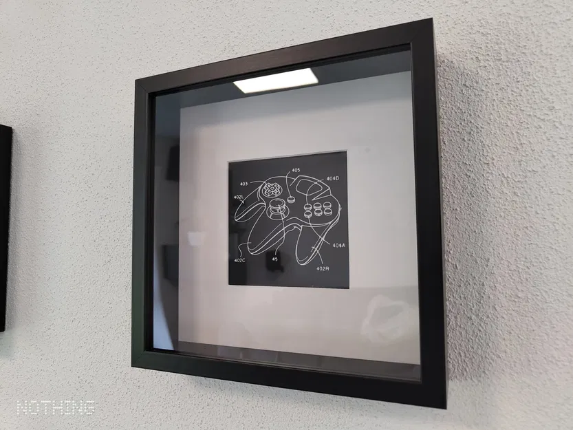Nghệ thuật bằng sáng chế tay cầm N64 cho khung SANNAHED của IKEA - Image 1