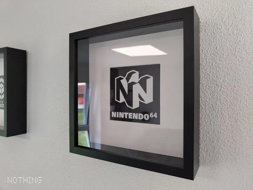 Nghệ thuật logo N64 cho khung SANNAHED của IKEA - Image 1