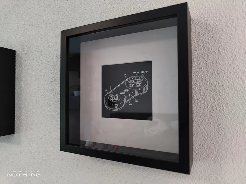 Bản vẽ bằng sáng chế tay cầm SNES cho IKEA SANNAHED - Image 1