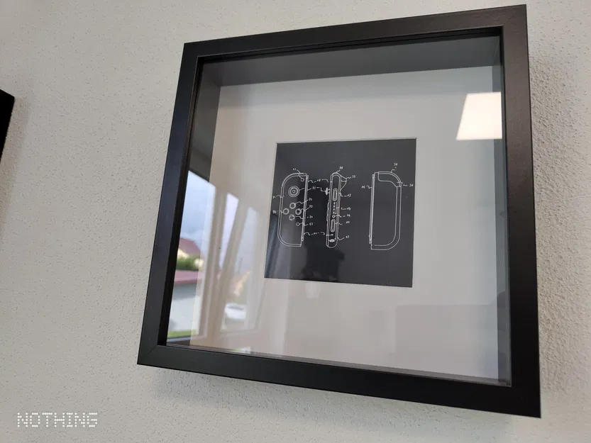 Bản vẽ bằng sáng chế tay cầm NINTENDO SWITCH cho khung SANNAHED - Image 1