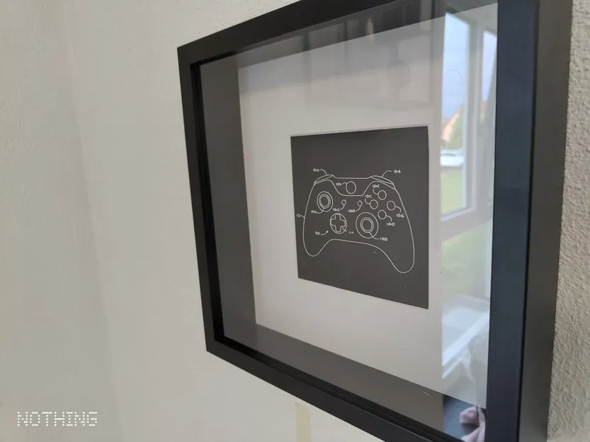 Bản quyền thiết kế tay cầm XBOX ONE cho khung SANNAHED của IKEA - Image 1