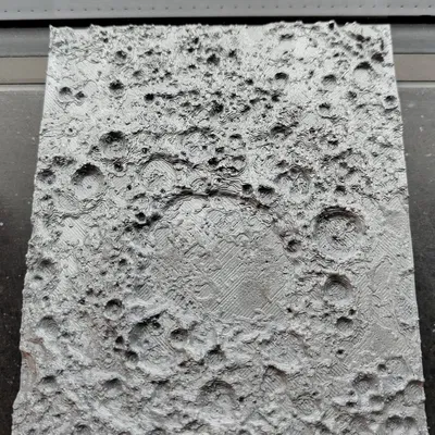 Bề mặt mặt trăng 3D độc đáo (tải lại)