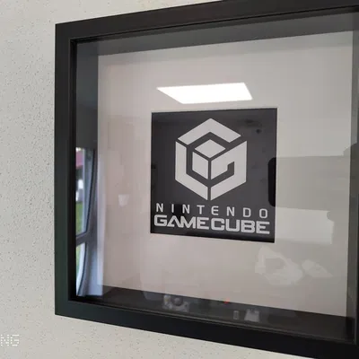 Logo NINTENDO GAMECUBE cho khung SANNAHED của IKEA