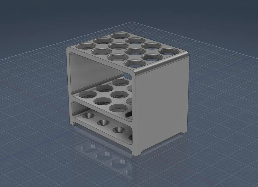 Giá đỡ ống nghiệm cho phòng thí nghiệm hóa học - Image 1