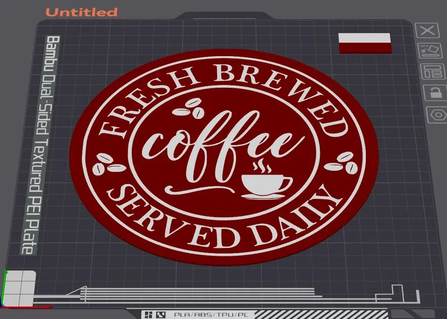 Biển hiệu cà phê và đế lót ly độc đáo - Image 1