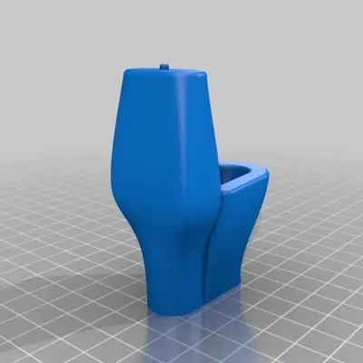 Bộ phòng tắm mô hình nhà búp bê tỉ lệ 1:12 (phiên bản cũ)