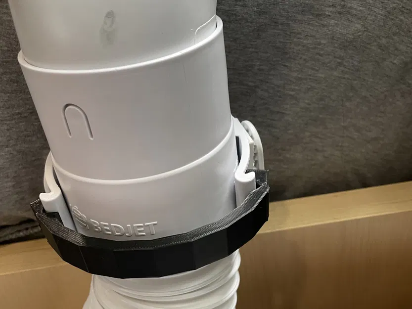 Gắn kết kẹp giữ BedJet để ngăn van rơi ra - Image 1