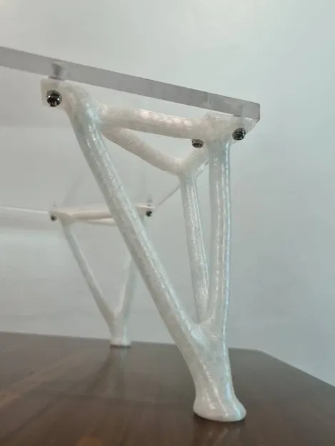 Chân giá đỡ màn hình AI Design (Thiết kế sinh ra) sử dụng 4xM4... - Image 4