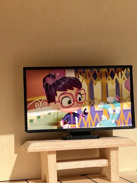 Ti vi mini cho ngôi nhà búp bê - Image 1