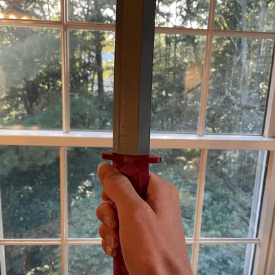 Katana tự chế với thiết kế chi tiết và kỹ thuật in 3D