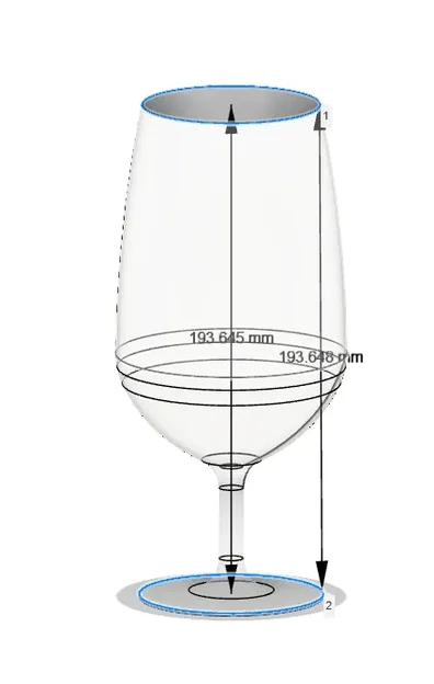 Cốc bia Ikea có chân - Image 1