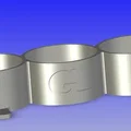 Giá đỡ chai siro Monin cho tủ lạnh (chống đổ) - Thumbnail 6
