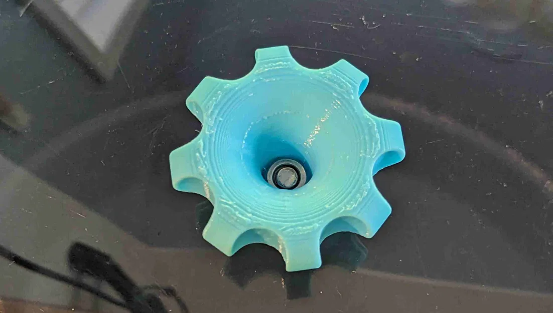 Núm vặn nắp nồi chậm với đai ốc lục giác bên trong - Image 3