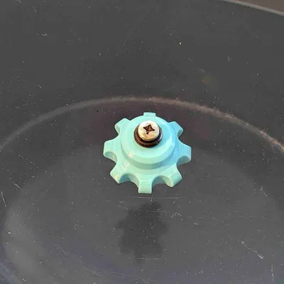 Núm vặn nắp nồi chậm với đai ốc lục giác bên trong