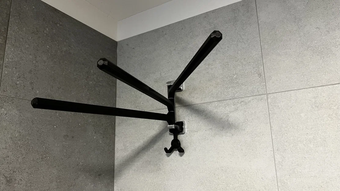 Giá đỡ khăn tắm NIKI cải tiến với phụ kiện phòng tắm - Image 1