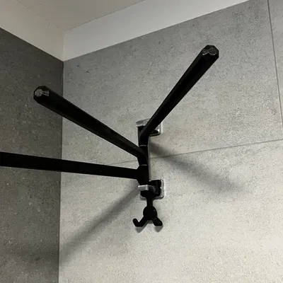 Giá đỡ khăn tắm NIKI cải tiến với phụ kiện phòng tắm