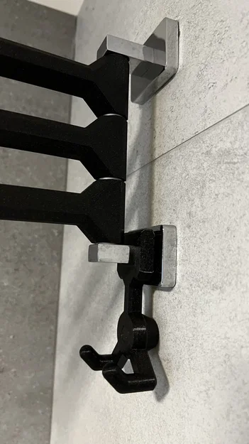 Giá đỡ khăn tắm NIKI cải tiến với phụ kiện phòng tắm - Image 6