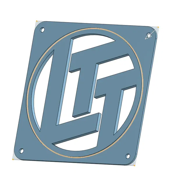 Nắp quạt 120mm phong cách PC đầu những năm 2000 - Image 1