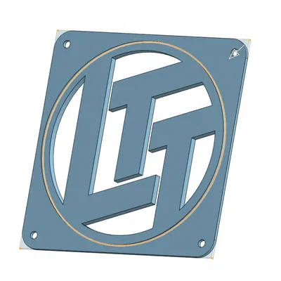 Nắp quạt 120mm phong cách PC đầu những năm 2000