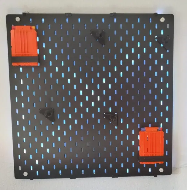 Móc treo tường Nerf Hyperfire cho Ikea Skadis - Image 2