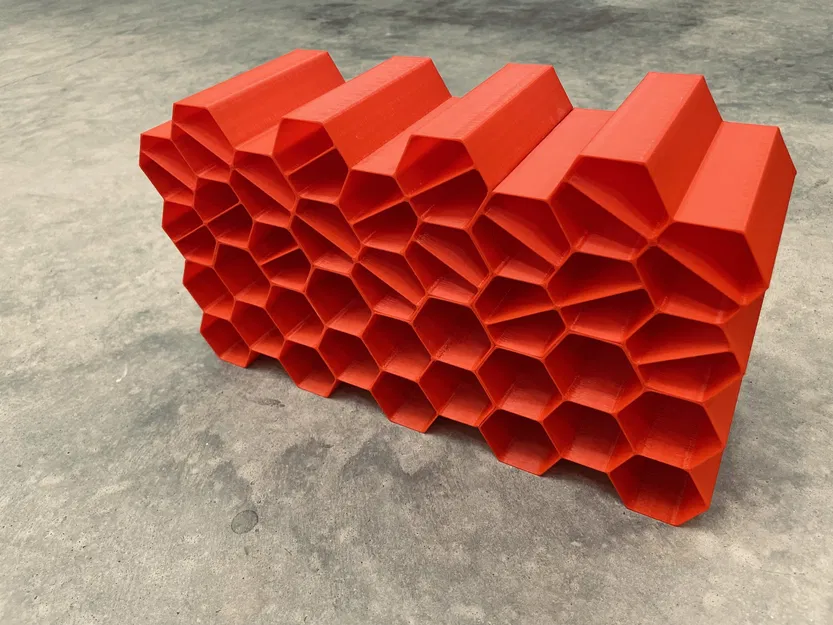 Giá đỡ bút tổ ong với 6 ngăn chứa tiện lợi - Image 2