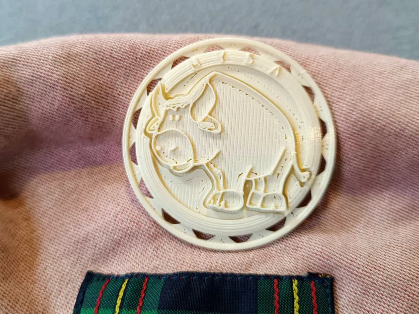 Huy hiệu Scout Mysa, búfalo của rừng xanh, sẵn sàng để khâu vào - Image 1