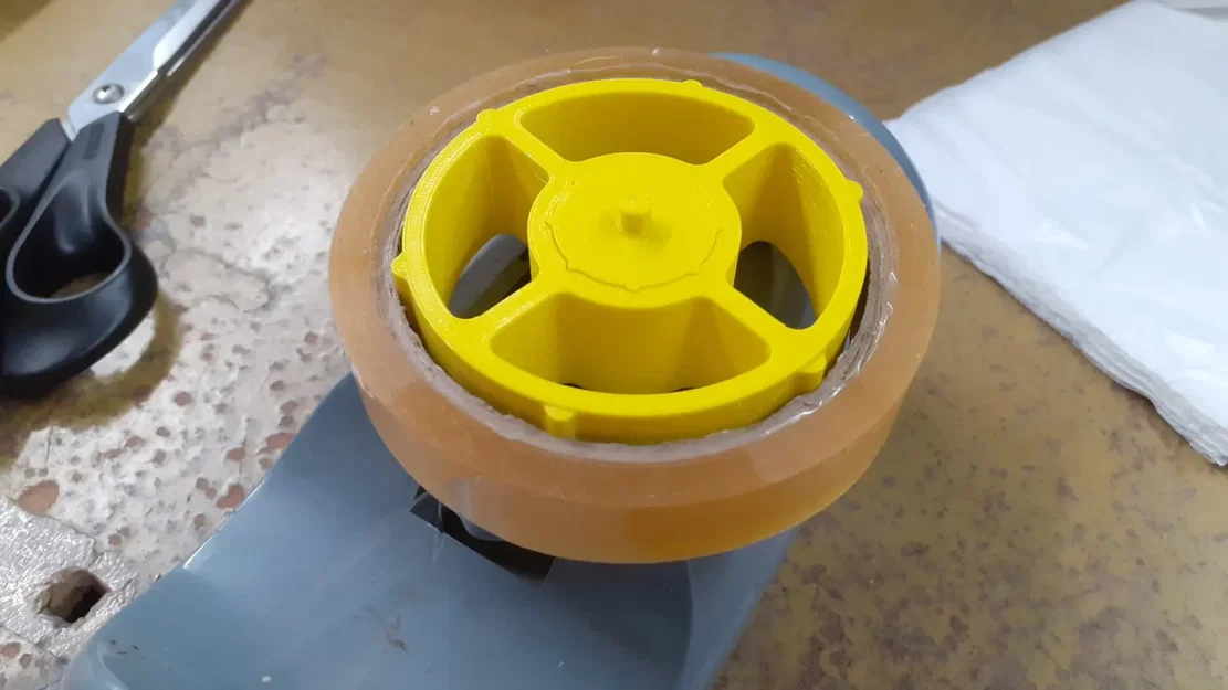 Bánh xe đựng băng keo với trục có thể tháo rời - Image 2