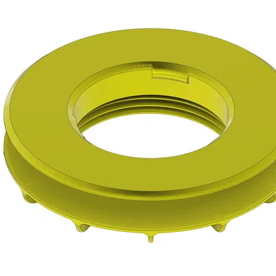 Bộ chuyển đổi nắp thùng cho tháp thủy canh mô-đun