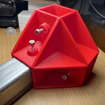 Giá đỡ góc cho ống thép 25.4mm không cần khoan lỗ