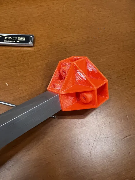 Giá đỡ góc ba chiều 15 mm x 15 mm cho profile vuông - Image 1